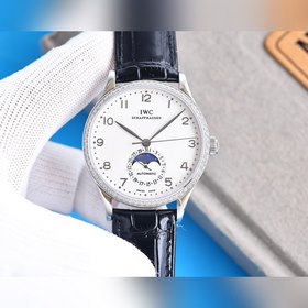 IWC Серия Moonphase Мужские часы С точным швейцарским механизмом