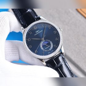 IWC Серия Moonphase Мужские часы С точным швейцарским механизмом