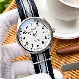 IWC Механический часы с полным автоподзаводом и ремешком из нейло