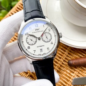 IWC - Превосходные мужские часы 42 мм Четыре стрелки, мастерская