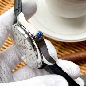 IWC - Превосходные мужские часы 42 мм Четыре стрелки, мастерская