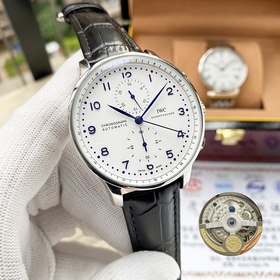 IWC Португальская серия Элитный мужской часы 42*13 мм Многофун