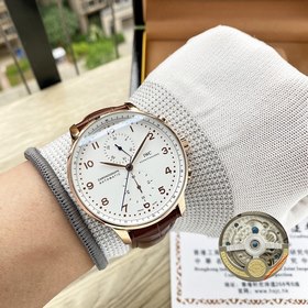 IWC Португальская серия Элитный мужской часы 42*13 мм Многофун