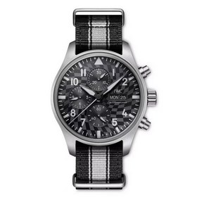 IWC Механический часы с автоподзаводом и ремешком из нейлоновой т