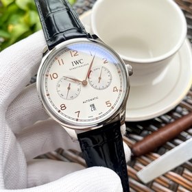 IWC - Превосходные мужские часы 42 мм Четыре стрелки, мастерская
