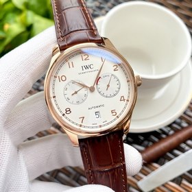 IWC - Превосходные мужские часы 42 мм Четыре стрелки, мастерская