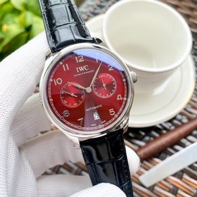 IWC - Превосходные мужские часы 42 мм Четыре стрелки, мастерская