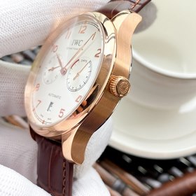 IWC - Превосходные мужские часы 42 мм Четыре стрелки, мастерская