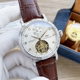 IWC Премиум-часы для мужчин 42*13 мм Многофункциональный дизайн,