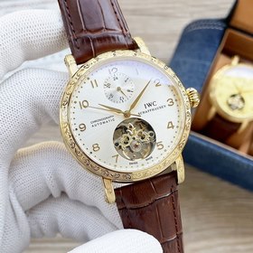 IWC Премиум-часы для мужчин 42*13 мм Многофункциональный дизайн, 