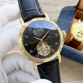 IWC Премиум-часы для мужчин 42*13 мм Многофункциональный дизайн, 