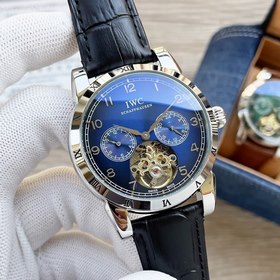 IWC, швейцарские часы для мужчин, 43*13 мм Большой маятник с лунн