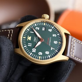IWC Spitfire серия, бронзовый автоматический механический часы, п