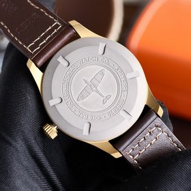 IWC Spitfire серия, бронзовый автоматический механический часы, п
