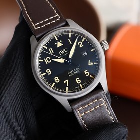 Часы IWC Pilots Watch Mark 18 — IW327006 40*11 мм Простой делово