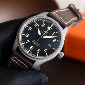Часы IWC Pilots Watch Mark 18 — IW327006 40*11 мм Простой делово
