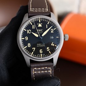 Часы IWC Pilots Watch Mark 18 — IW327006 40*11 мм Простой делово