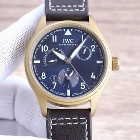 IWC MKS в стиле ретро из бронзы Часы серии MKS Простой деловой ди