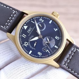 IWC MKS в стиле ретро из бронзы Часы серии MKS Простой деловой ди