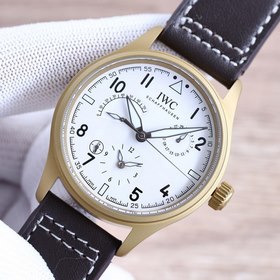 IWC MKS в стиле ретро из бронзы Часы серии MKS Простой деловой ди
