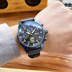 IWC Нейлоновый ремешок, механизм с автоподзаводом, диаметр 43 мм 