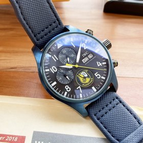 IWC Нейлоновый ремешок, механизм с автоподзаводом, диаметр 43 мм 