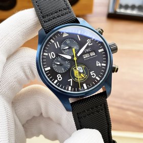 IWC Нейлоновый ремешок, механизм с автоподзаводом, диаметр 43 мм 