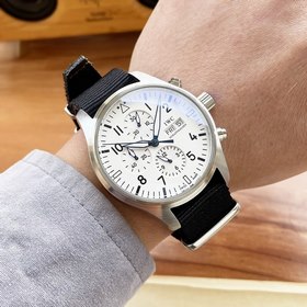 IWC Нейлоновый ремешок, механизм с автоподзаводом, диаметр 43 мм 