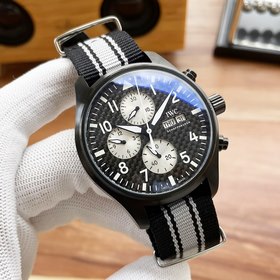 IWC Нейлоновый ремешок, механизм с автоподзаводом, диаметр 43 мм 