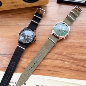 IWC Нейлоновый ремешок, механизм с автоподзаводом, диаметр 43 мм