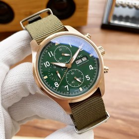 IWC Нейлоновый ремешок, механизм с автоподзаводом, диаметр 43 мм 
