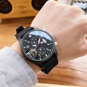 IWC Нейлоновый ремешок, механизм с автоподзаводом, диаметр 43 мм 