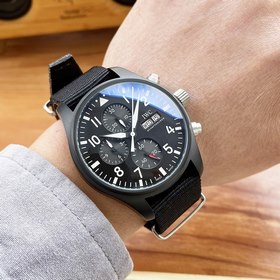 IWC Нейлоновый ремешок, механизм с автоподзаводом, диаметр 43 мм 