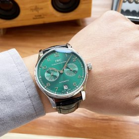 IWC Превосходные мужские часы 40*13 мм Четыре стрелки, высокое м