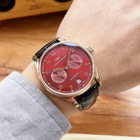 IWC Превосходные мужские часы 40*13 мм Четыре стрелки, высокое м