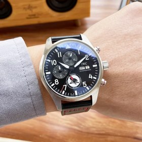 IWC Pilots Watch Chronograph 43*13 мм Многофункциональный дизайн,