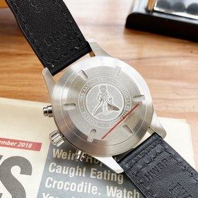 IWC Pilots Watch Chronograph 43*13 мм Многофункциональный дизайн,