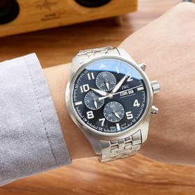 IWC Pilots Watch Chronograph 43*13 мм Многофункциональный дизайн,
