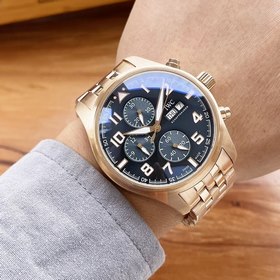 IWC Pilots Watch Chronograph 43*13 мм Многофункциональный дизайн,