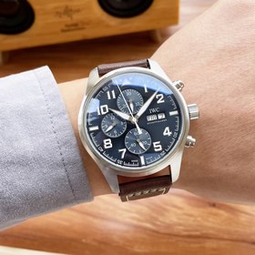 IWC Pilots Watch Chronograph 43*13 мм Многофункциональный дизайн,