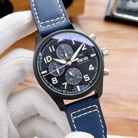IWC Pilots Watch Chronograph 43*13 мм Многофункциональный дизайн,