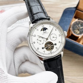IWC Премиум-часы для мужчин 42*13 мм Многофункциональный дизайн, 