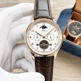 IWC Премиум-часы для мужчин 42*13 мм Многофункциональный дизайн, 