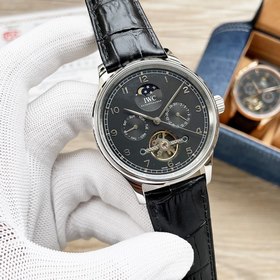 IWC Премиум-часы для мужчин 42*13 мм Многофункциональный дизайн, 