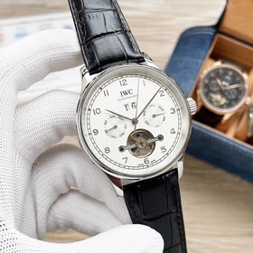IWC Премиум-часы для мужчин 42*13 мм Многофункциональный дизайн,