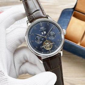 IWC Премиум-часы для мужчин 42*13 мм Многофункциональный дизайн, 