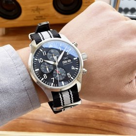 IWC Нейлоновый ремешок, механизм с автоподзаводом, диаметр 43 мм 
