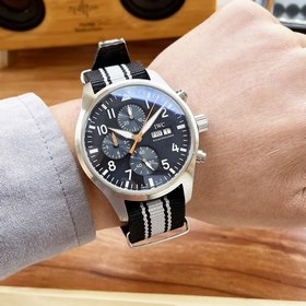 IWC Нейлоновый ремешок, механизм с автоподзаводом, диаметр 43 мм 