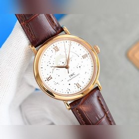 IWC Mens Portofino Series Функция смены даты и времени, вращающи