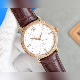 IWC Mens Portofino Series Функция смены даты и времени, вращающи